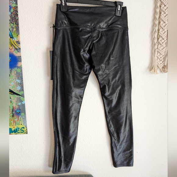 NOLI NWT Liquid Noto Black Leggings Women's Size Medium - Picture 5 of 8